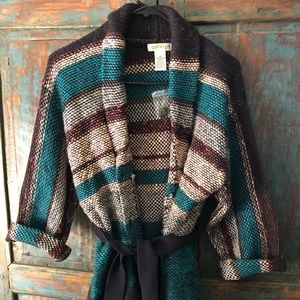 Orvis knit lambs wool sweater